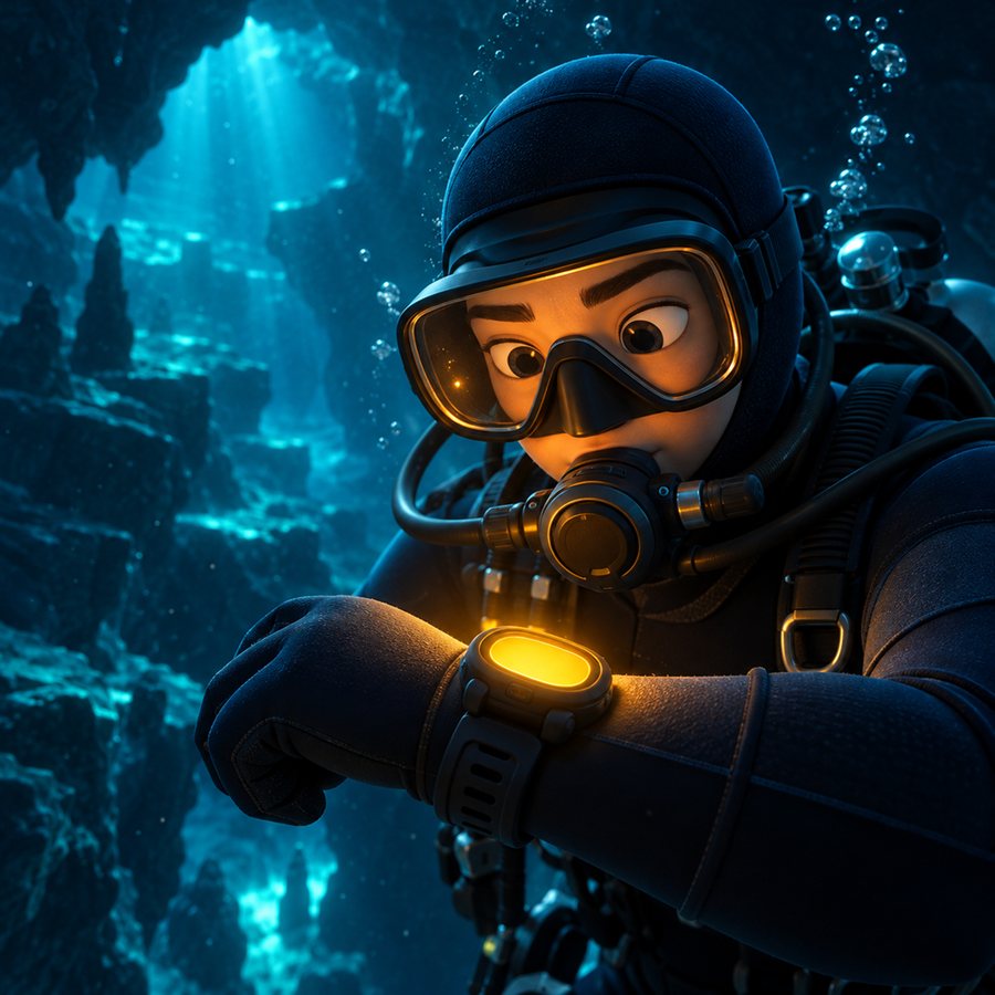 As profundezas de Jacob’s Well em 3D